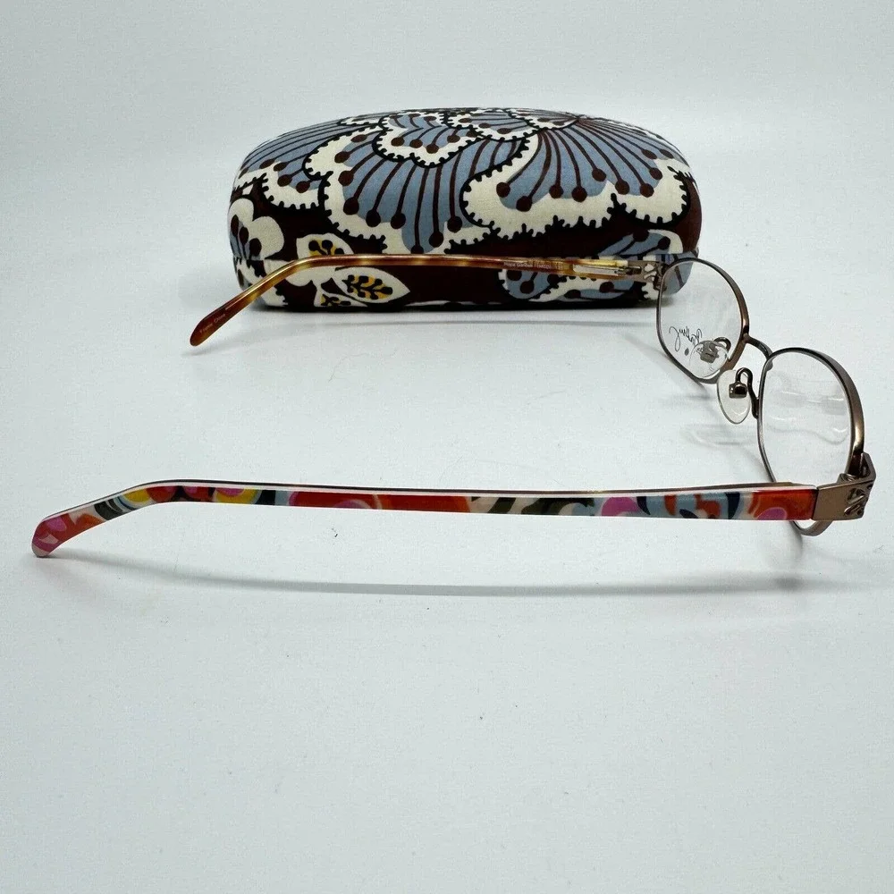 Vera Bradley Hope Garden HGD VB3037 Brown‎ Eyeglasses Frames 52-17-135 H9772